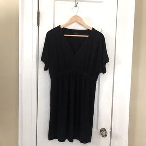 Black J. Jill Wearever Collection T-Shirt Dress